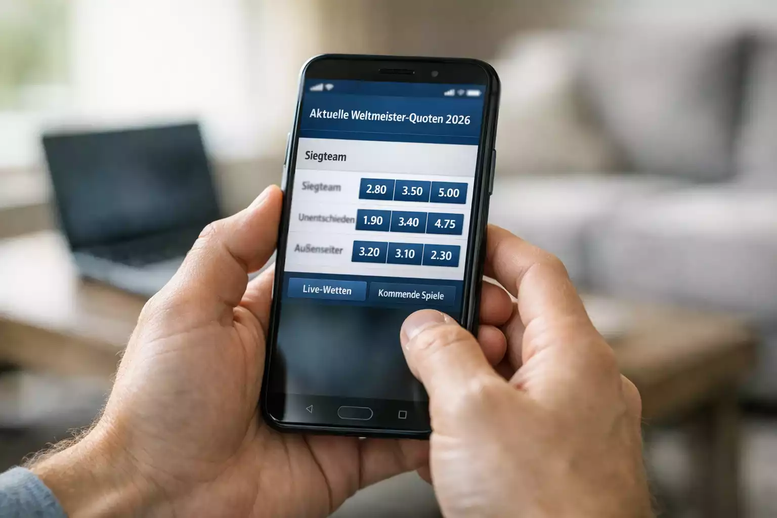 Analyse von Formel 1 Wettquoten auf dem Bildschirm